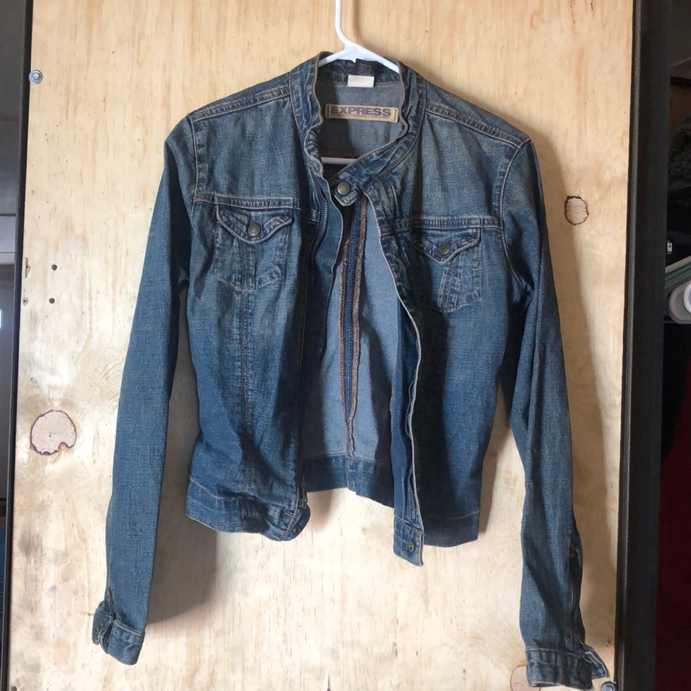 express jean jacket